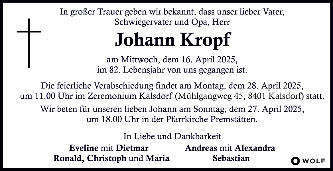 Johann Kropf